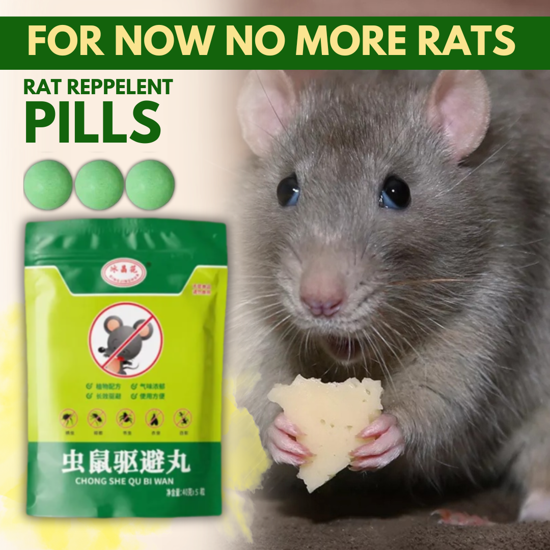 Rat Repellent Pills [One pellet lasts for one year]